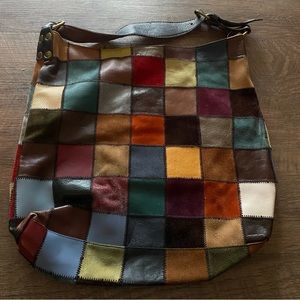Lucky Brand Color Patch Tote Sized Bag